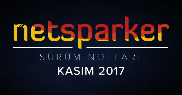 Netsparker Desktop Kasım 2017 Sürüm Notları